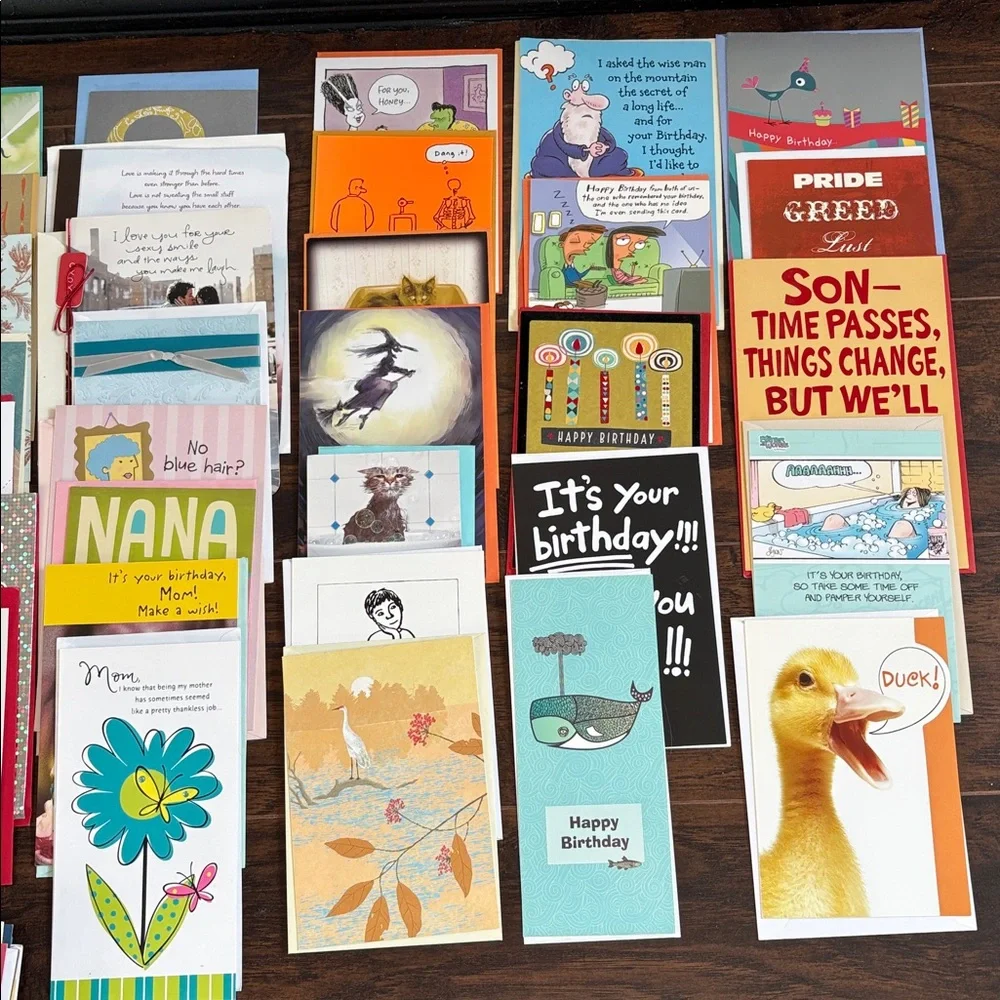 🆕Reseller, Gifting Lot: 100 Piece Greeting Card Lot, All Occasions
